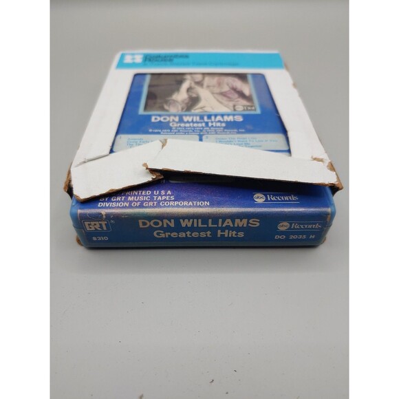 Don Williams greatest hits blue 8 track  Cartridge - Picture 3 of 3